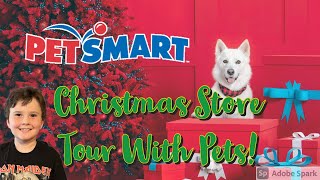 Petsmart Christmas 2021 Store Tour See Cat Dog Guinea Pig amp Even Lizard Holiday Pet Toys amp Treats [upl. by Mccandless]