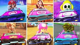 All Lose Animations  BADWAGON  Mario Kart 8 Deluxe DLC [upl. by Rasia674]