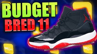 Best Budget Jordan 11 quotBredquot DHGate Review Jordan 11 DHGate Unboxing [upl. by Nylakcaj]