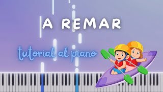 TUTORIAL AL PIANO A remar de Bastien [upl. by Llerret]