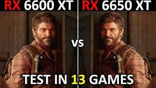 RX 6600 XT vs RX 6650 XT  Test in 13 Games at 1080p  The Ultimate Comparison 🔥  2024 [upl. by Agnese]