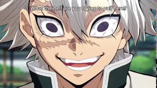 Demon slayer  kimetsu no yaiba Ep22 Tanjiro vs Sanemi Shinazugawa epic fight [upl. by Ymmak]