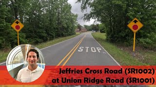 StopControlled Intersection with Additional Driver Notification Jeffries Cross Rd  Burlington [upl. by Kerin]