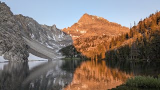 Merriam Lake and Pass Lake in the Lost River Range Idaho [upl. by Arocahs]