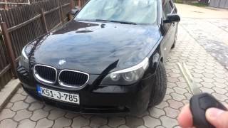 BMW E60 auto folding mirrors [upl. by Eyeleen]