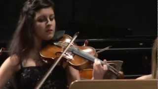 Settimana Mozartiana 2012  J S BACH  Francesca Temporin e Teofil Milenkovic [upl. by Andie]