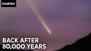 Astronomer explains best time to see amazing comet in NZ skies  TVNZ Breakfast [upl. by Clare403]