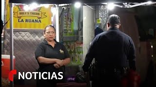 Inquietud en Los Ángeles tras serie de ataques violentos a negocios de tacos  Noticias Telemundo [upl. by Meeks613]