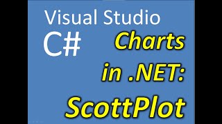 C Visual Studio Charts in NET ScottPlot Part 1 [upl. by Samaria]