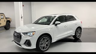 2019 Audi Q3 Technik SLine  Park Assist Demo  Walkaround [upl. by Eelrihs]