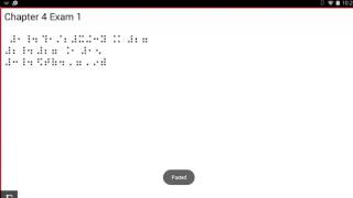 BrailleNote Touch snapshot tutorial No15 KeyMath in the classroom [upl. by Meehar118]