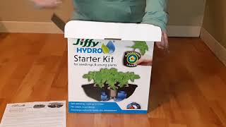 Unboxing 5 Jiffy Hydro Starter Kit [upl. by Ramonda]