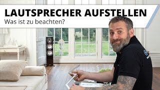 Lautsprecher richtig aufstellen  Was ist zu beachten Tipps und Tricks im HEIMKINORAUM Club [upl. by Perice]