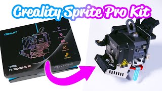 Creality Sprite Pro Kit  Installez lextrudeur de la Ender 3 S1 Pro sur votre imprimante 🦾 [upl. by Mcnamara279]