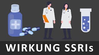 Wie funktionieren SSRIs  Wirkung von selektiven SerotoninWiederaufnahmehemmer wie zB Sertralin [upl. by Kellyn]