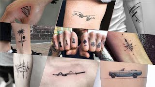 Small Tattoos for Men  Mini Tattoos for Men  Tiny tattoos [upl. by Ailemaj]