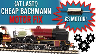 Save Money Fixing Dead Bachmann Trains  Cheap Motor Experiment [upl. by Adoree]