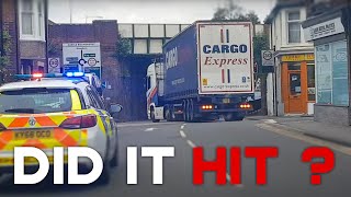 UNBELIEVABLE UK LORRY DRIVERS  Hit a low bridge Overturns onto a van Over 75 tons 1 [upl. by Tnarud463]