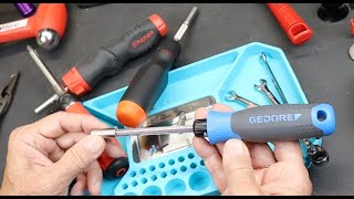 Silky Smooth NearZero Backdrag The Gedore SilentGEAR Ratcheting Screwdriver delivers the spins [upl. by Maya626]