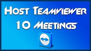 How to Host or Join a Meeting in TeamViewer [upl. by Ennywg]