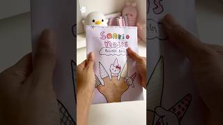 Sanrio nails blind bag unbox ചെയ്യാം diy craft shorts asmr blindbag [upl. by Meg]