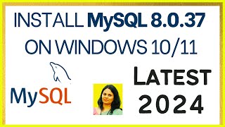 How to Install MySQL 8037 Server amp Workbench on Windows 1011 2024 Update  Install MySQL 8037 [upl. by Ailito]