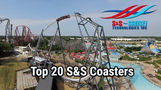 Top 20 SampS Roller Coasters [upl. by Maharg]