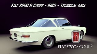 Fiat 2300 S Coupe  1963 [upl. by Gibbons454]