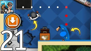 Robbery Bob  part 21 gameplay walkthrough  suburbs chapter 1  robbery Bob easy gameplay mod menu [upl. by Netsryk]