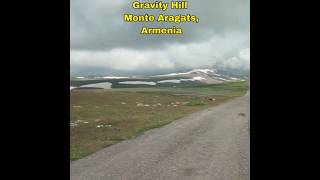 Inusual Gravity Hill Monte Aragats En Armenia youtube youtubeshorts ytshorts [upl. by Elamrej]