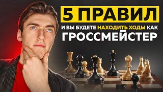 СЧИТАЙ ТАКТИКУ КАК ГРОССМЕЙСТЕР 5 КЛЮЧЕВЫХ ПРАВИЛ [upl. by Teresa]