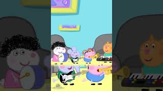 Peppa and Roblox Piggy Funny Animation Pig But Music  Bomber b  peppa pig  Pap ParapparappaShots [upl. by Columbyne]