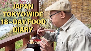 Japan 18Day Food Diary [upl. by Ewens]