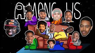 RDC Plays Among Us AGAIN ft CoryxKenshin DashieXP AfroSenju XL CalebCity and Shofu [upl. by Sidman916]