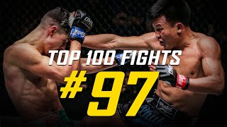 Elias Mahmoudi vs Lerdsila  ONE Championship’s Top 100 Fights  97 [upl. by Gherardo725]