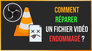 Comment réparer un fichier vidéo endommagé par OBS [upl. by Borchers]