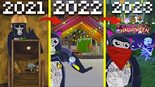 Playing Every UPDATE In Gorilla Tag VR [upl. by Torrence]