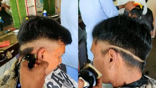 Slope Hair Cut Karne Ka Asaan Tarika  Step By Step Tutorial [upl. by Ilojne]