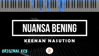 NUANSA BENING  KEENAN NASUTION KARAOKE BEST MIDI QUALITY [upl. by Wight]