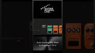 How to Auto Bypass the Wah in Overloud TH U [upl. by Yule]