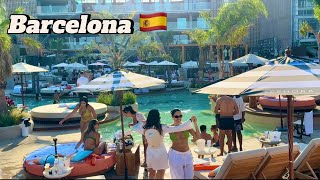 🇪🇸BARCELONETA BEACH 2024 FULL WALKING TOUR [upl. by Christiano543]