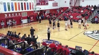 202122 Wapakoneta vs Allen East boys basketball [upl. by Aiam]