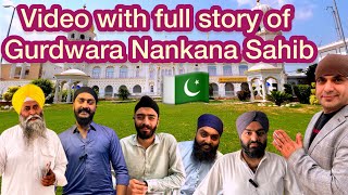 Full History of Gurdwara Nankana Sahib  Birthplace of Guru Nanak Sahib  Gurudwaras in Pakistan 🇵🇰 [upl. by Anyat]