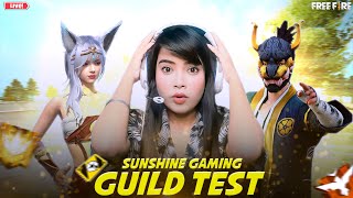 🔴FREE FIRE LIVE WITH SUNSHINE AND 1 VS 4 GUILD TEST😎✌ Free Fire Live fflive girlgamer 1million [upl. by Rehpotsirk]