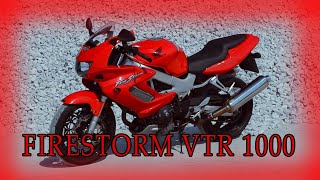 HONDA FIRESTORM VTR 1000  CINEMATIC  BIKE PRN  SOUND  WHEELIE  HD [upl. by Akinahs]