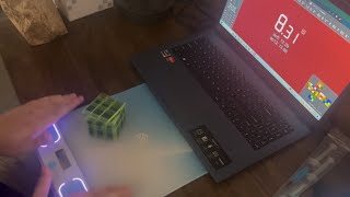 831 Single1112 Average Mirror Blocks  QY Mirror Magic Cube Speedsolving Online Challenge [upl. by Grosz]