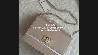 FURLA 1927 S Crossbody 24 Ares Ballerina I Unboxing FurlaBag grainedleather bagunboxing [upl. by Ecnaled]