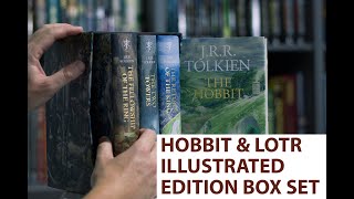 UNBOXING TOLKIENS The Hobbit amp The Lord of the Rings Boxed Set  Illustrated by Alan Lee [upl. by Eidnas847]