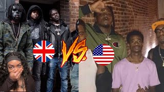 Rudest Drill Disses UK vs US  Reaction [upl. by Parke792]