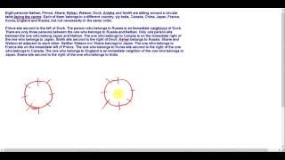 Seating arrangement Reasoning  2nd method  User query [upl. by Leugimsiul831]